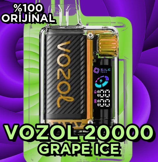 Vozol 20000 Grape Ice Satın Al